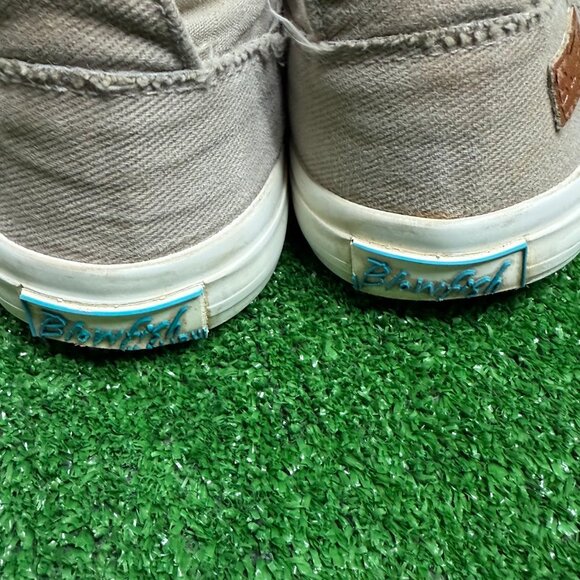 Blowfish Malibu Mars-K Slip On Low Top distressed Edge Sneakers Shoes Size 8 - Picture 8 of 11